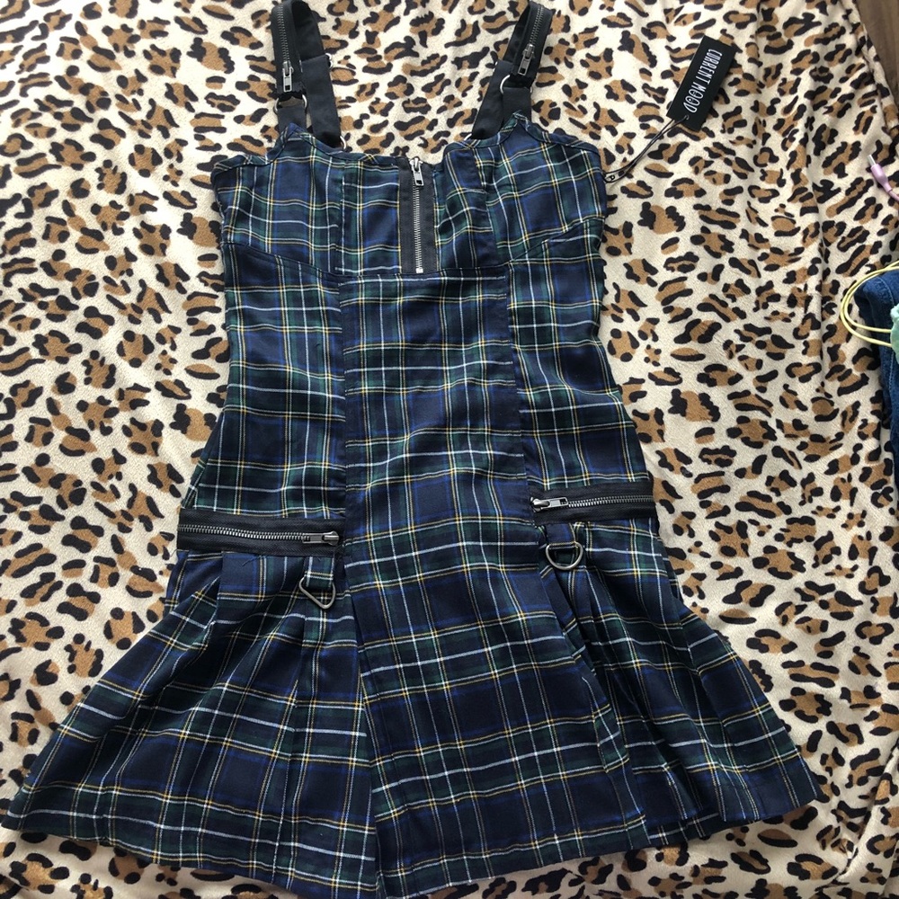 Current mood plaid dress